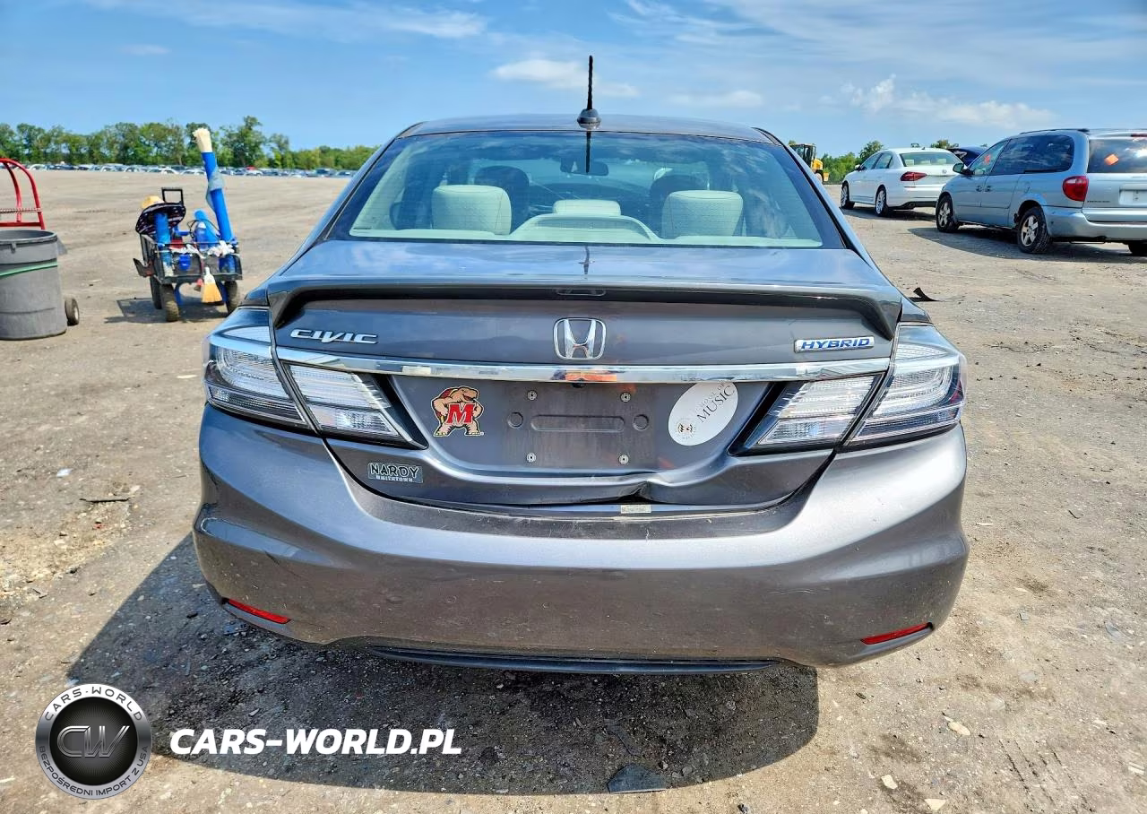 2013 Honda Civic Hybrid VIN:19XFB4F27DE201539 - 6