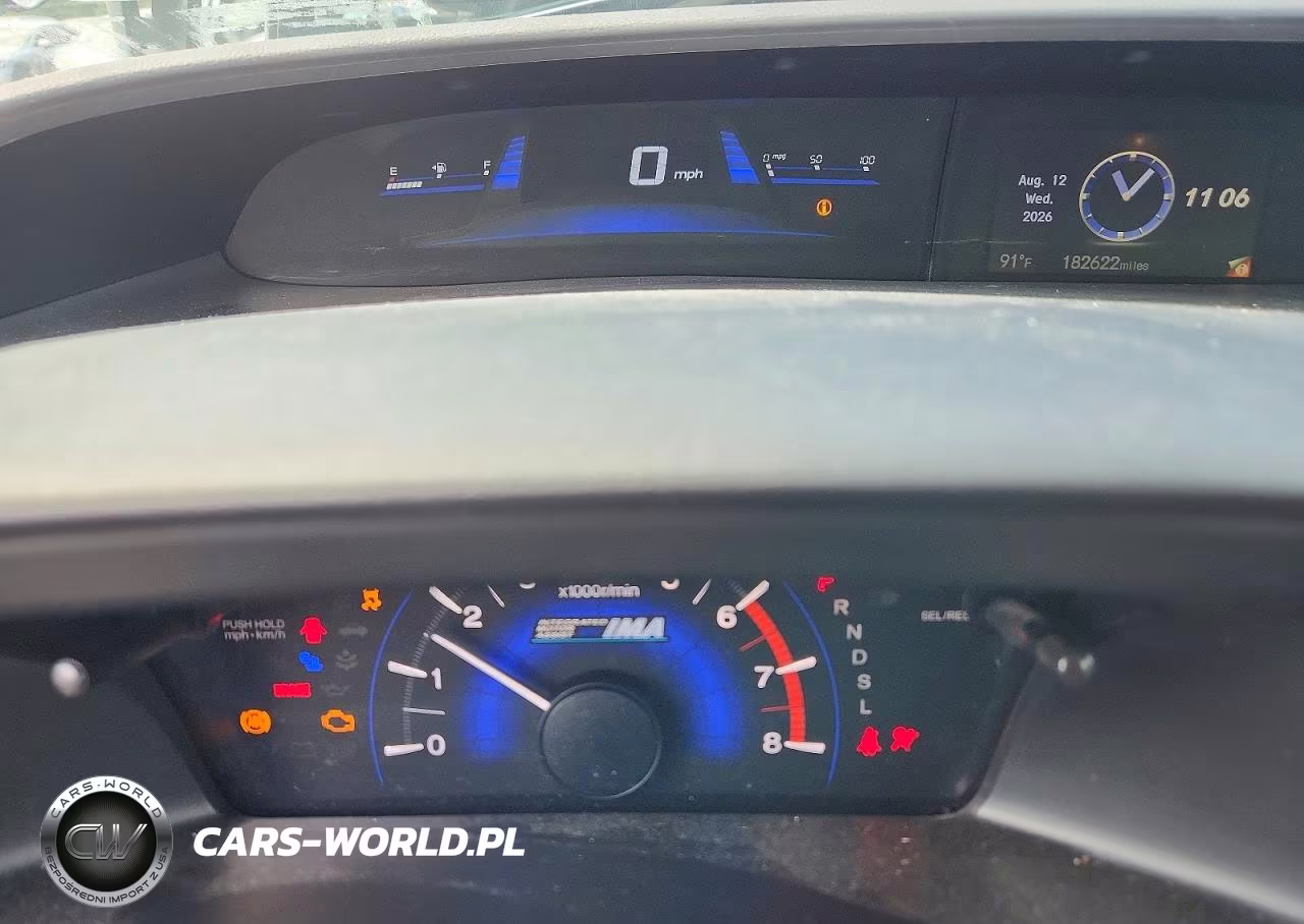 2013 Honda Civic Hybrid VIN:19XFB4F27DE201539 - 9