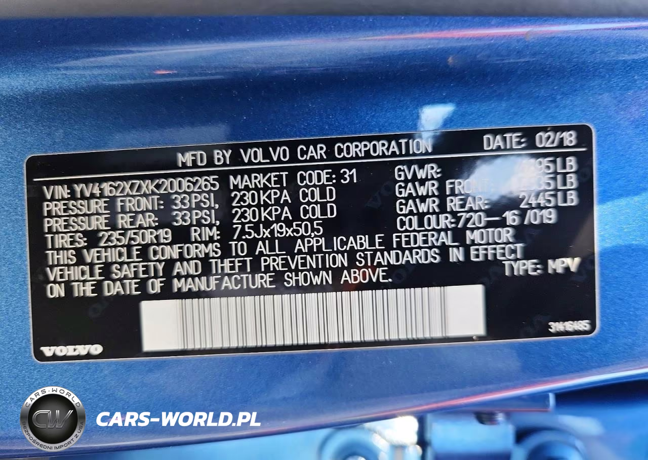 2019 Volvo Xc40 T5 Momentum VIN:YV4162XZXK2006265 - 14