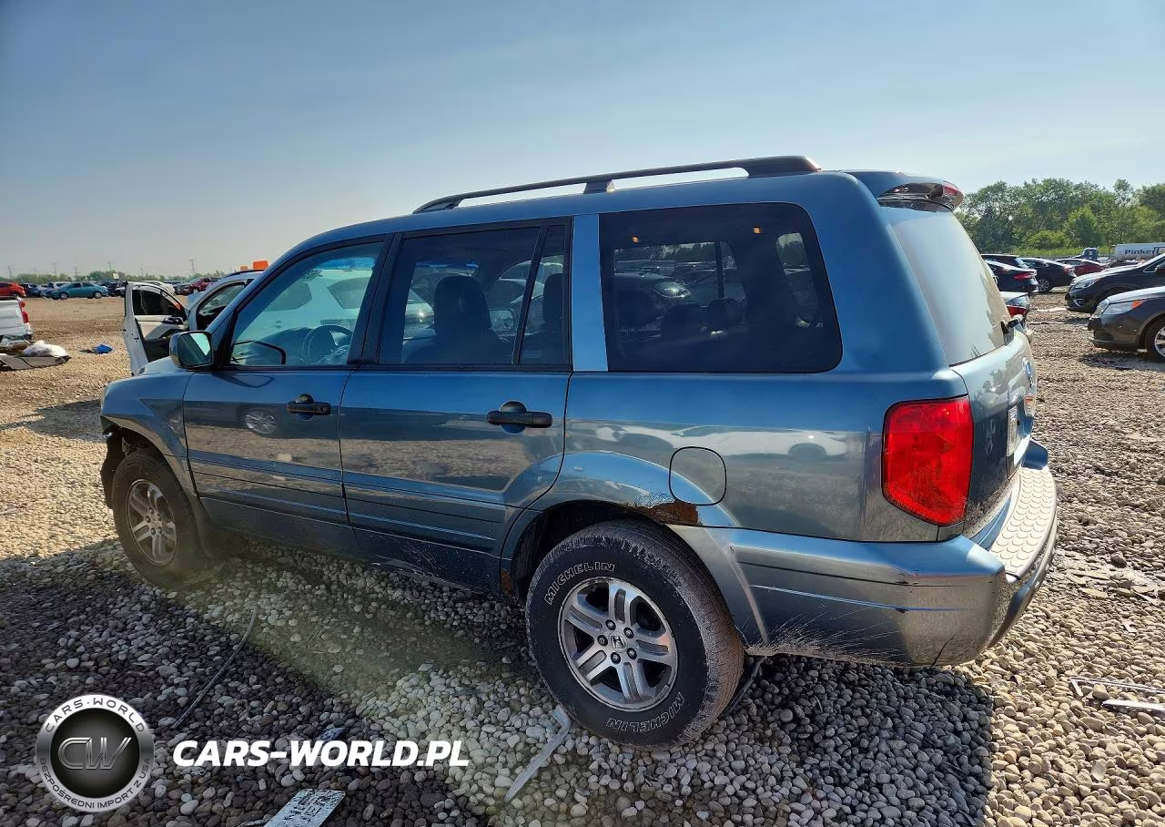 2005 Honda Pilot Exl VIN:2HKYF18565H508023 - 2