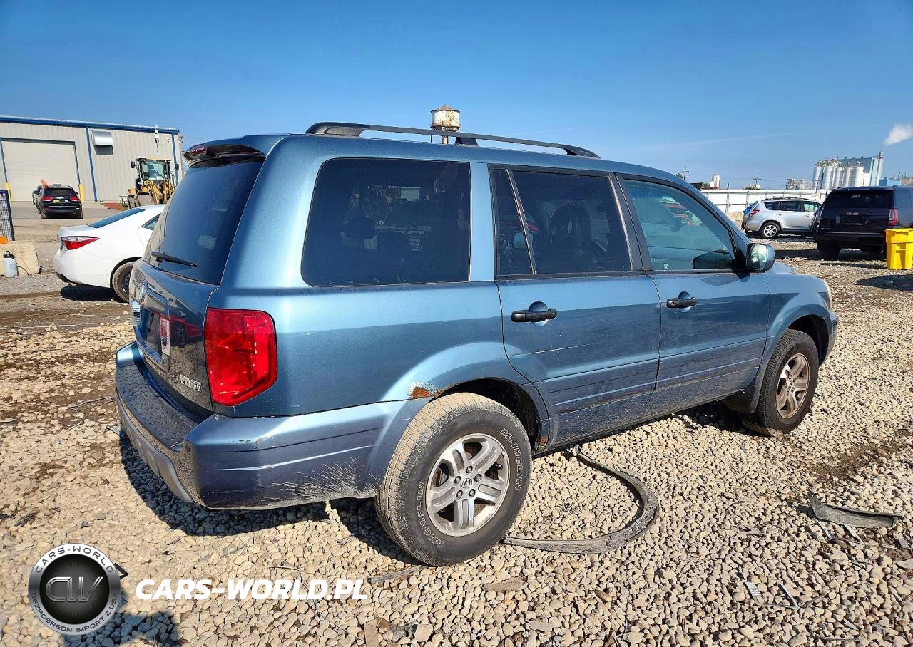 2005 Honda Pilot Exl VIN:2HKYF18565H508023 - 3