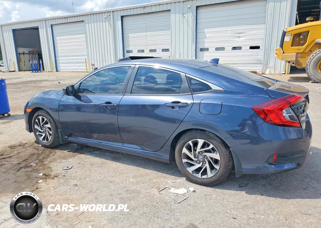 2017 Honda Civic Ex VIN:19XFC2F72HE014468 - 2