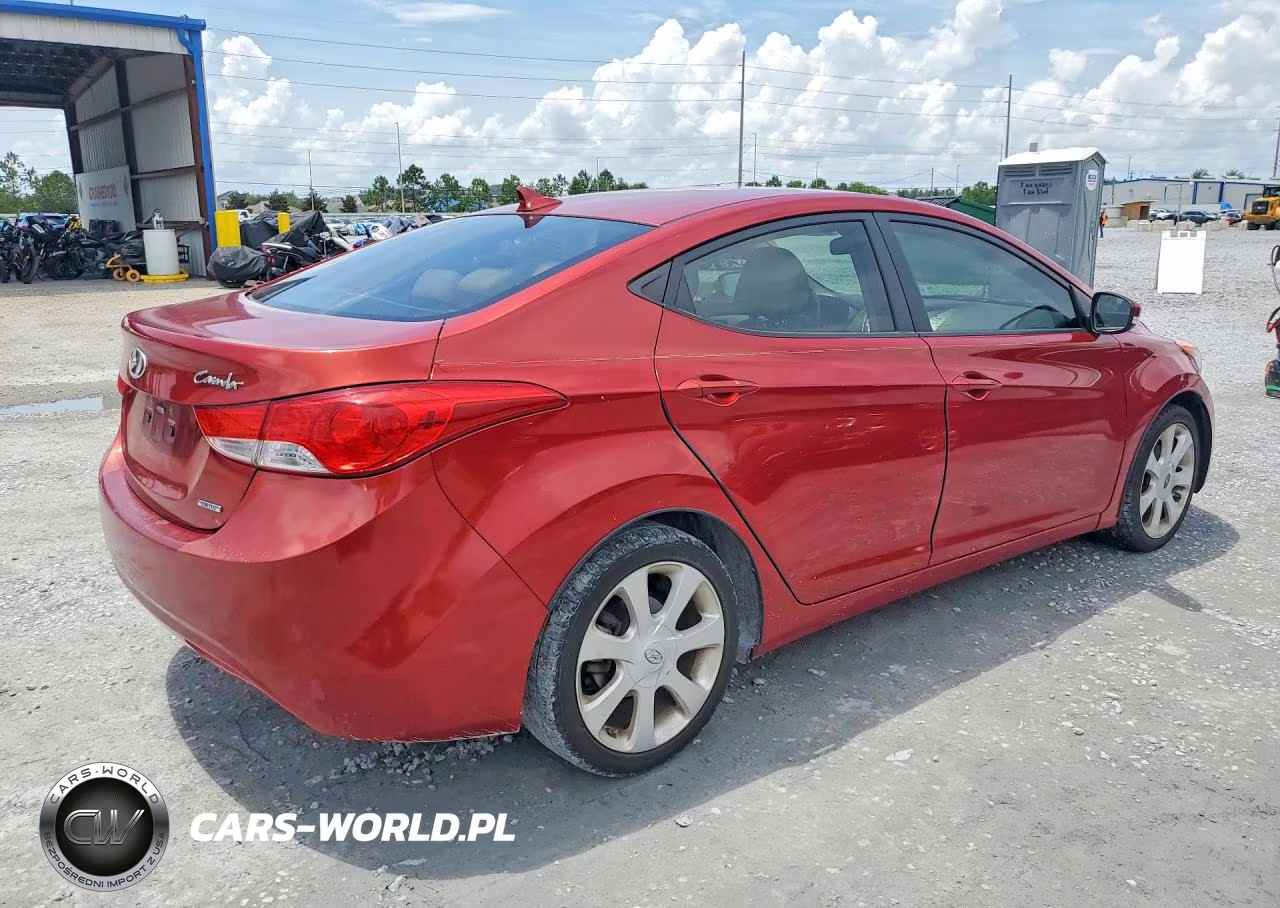 2011 Hyundai Elantra Limited VIN:KMHDH4AE1BU167549 - 3