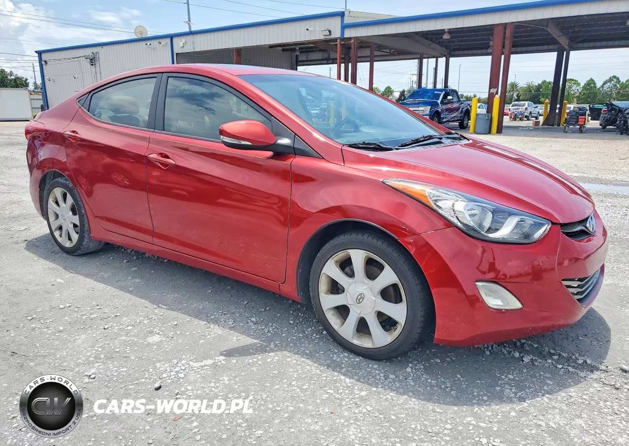2011 Hyundai Elantra Limited VIN:KMHDH4AE1BU167549 - 4