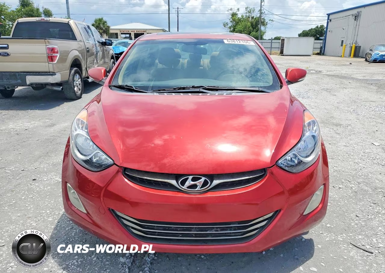 2011 Hyundai Elantra Limited VIN:KMHDH4AE1BU167549 - 5