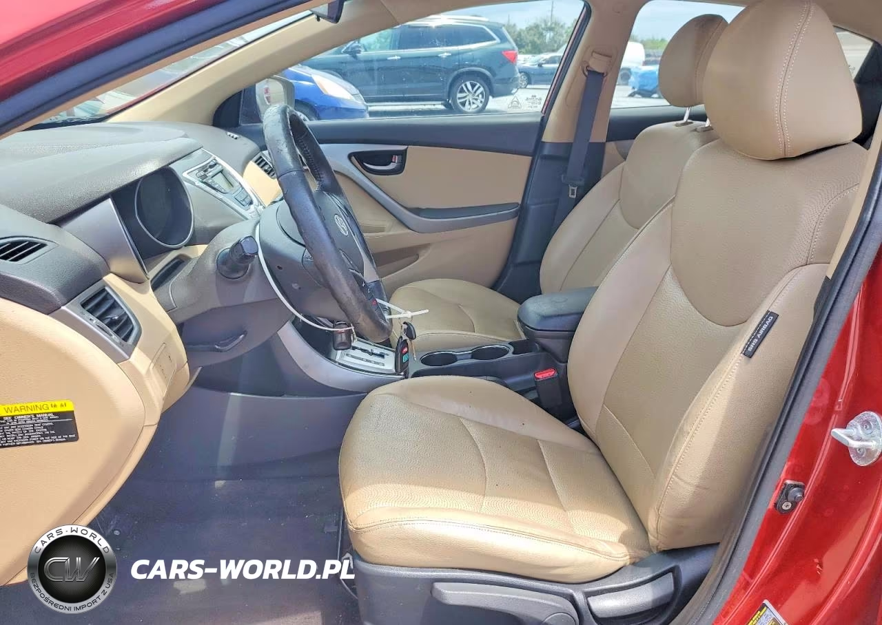 2011 Hyundai Elantra Limited VIN:KMHDH4AE1BU167549 - 7