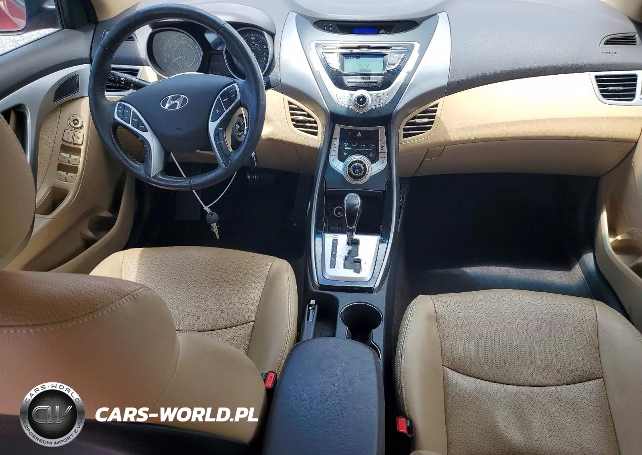 2011 Hyundai Elantra Limited VIN:KMHDH4AE1BU167549 - 8