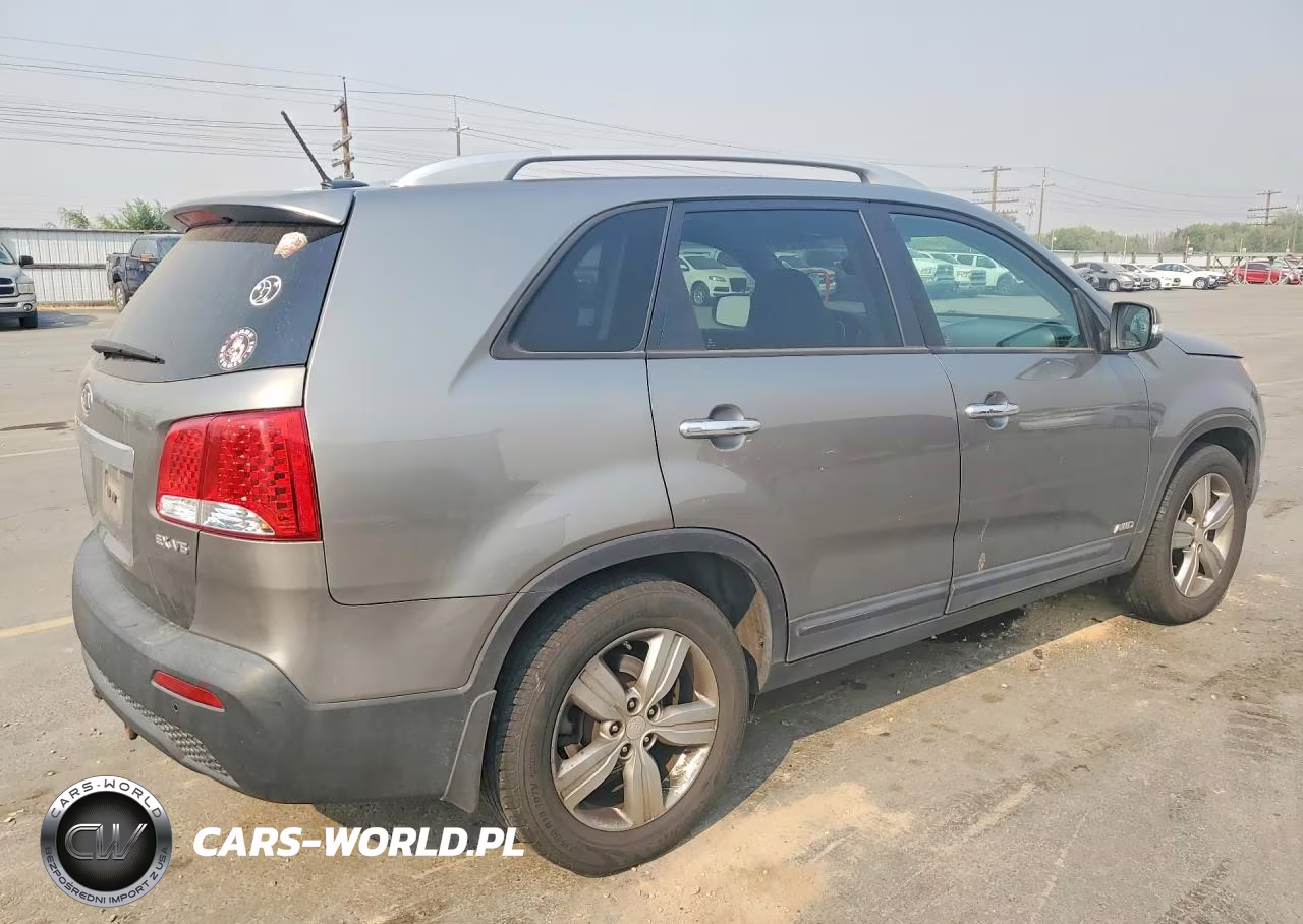 2013 Kia Sorento Ex VIN:5XYKUDA23DG396980 - 3