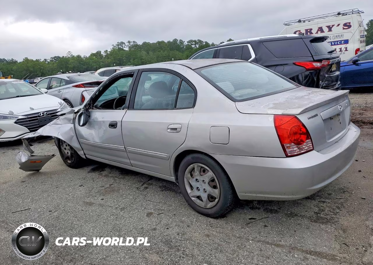 2005 Hyundai Elantra Gls VIN:KMHDN46DX5U082156 - 2