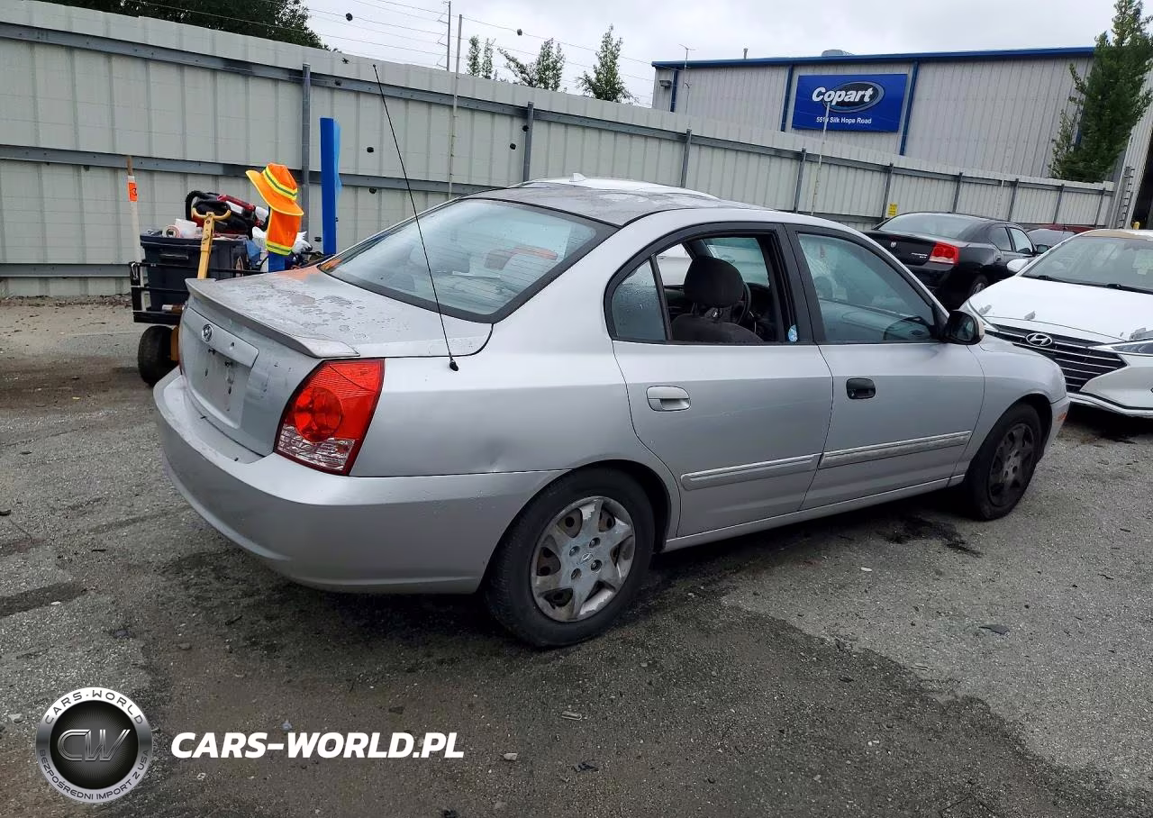 2005 Hyundai Elantra Gls VIN:KMHDN46DX5U082156 - 3