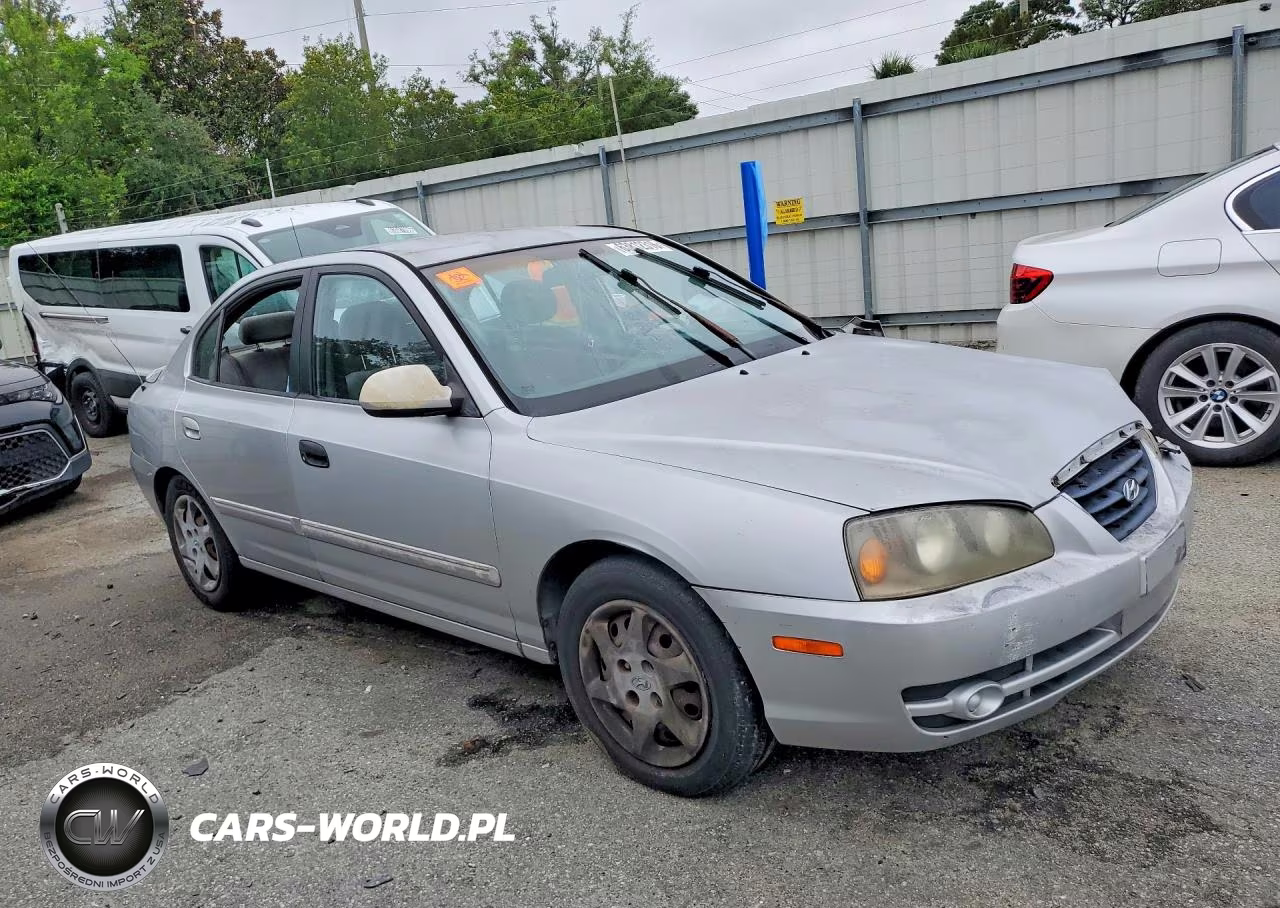 2005 Hyundai Elantra Gls VIN:KMHDN46DX5U082156 - 4