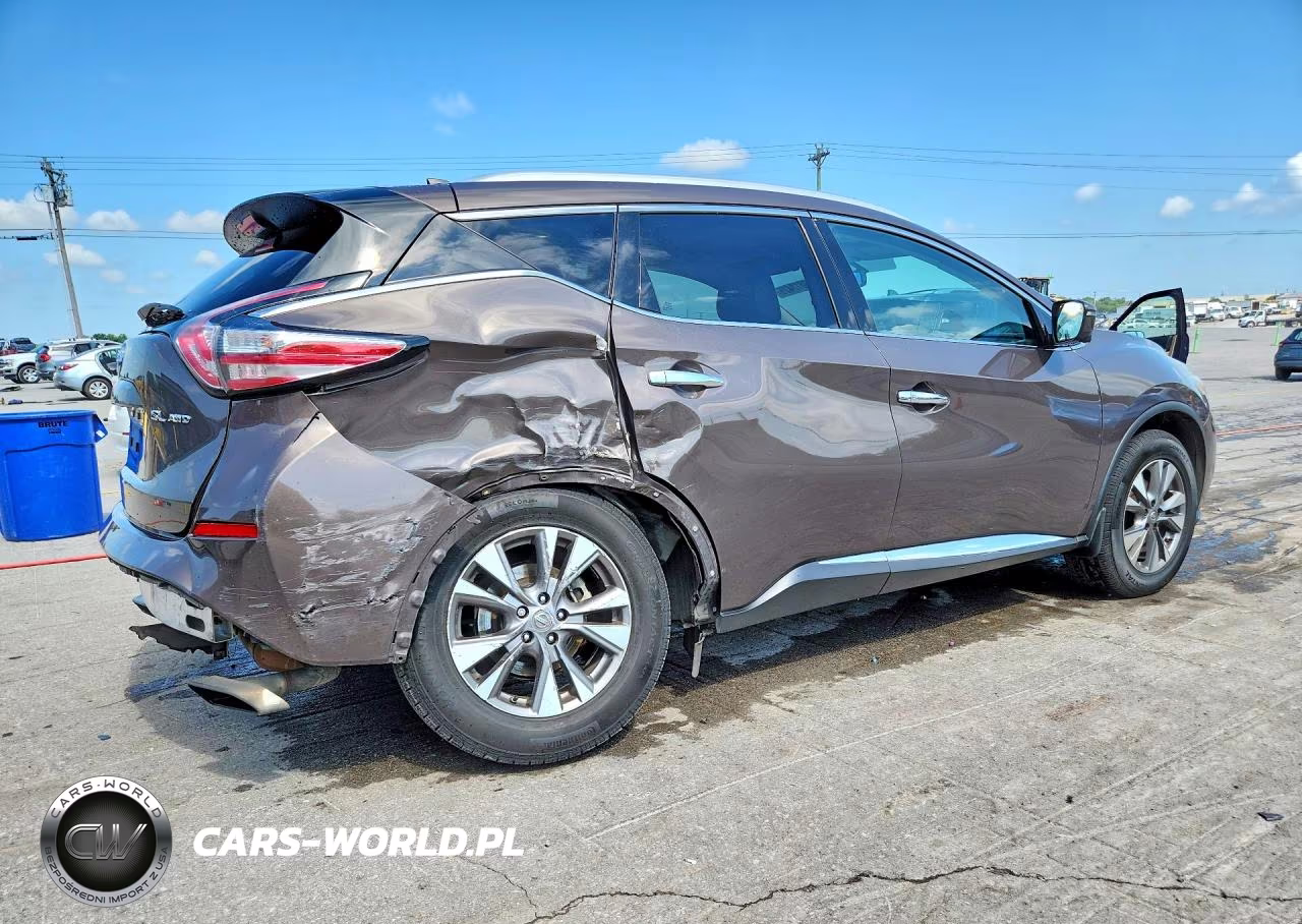 2018 Nissan Murano Sl VIN:5N1AZ2MH4JN122088 - 3