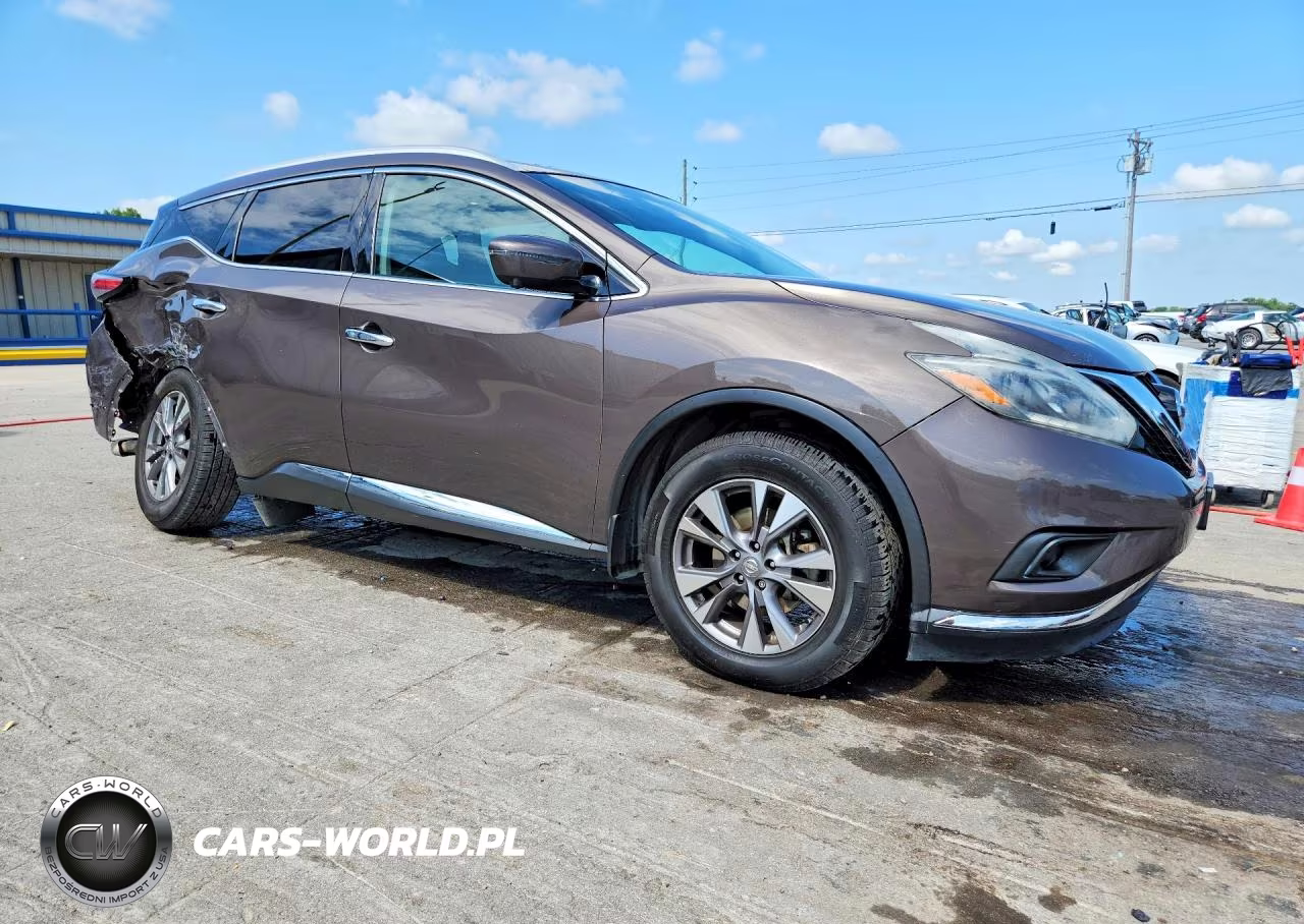 2018 Nissan Murano Sl VIN:5N1AZ2MH4JN122088 - 4