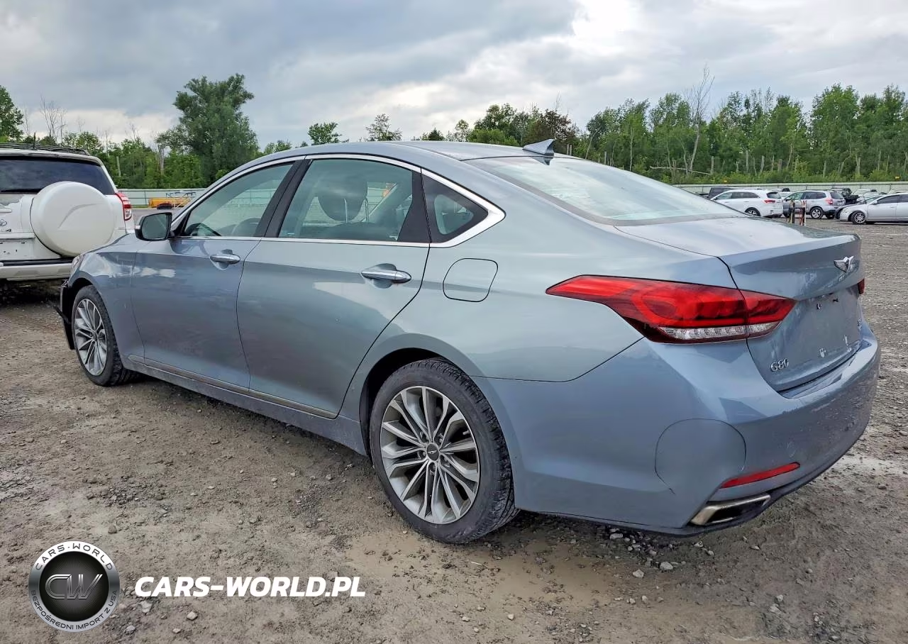 2017 Genesis G80 3.8 VIN:KMHGN4JE8HU191815 - 2
