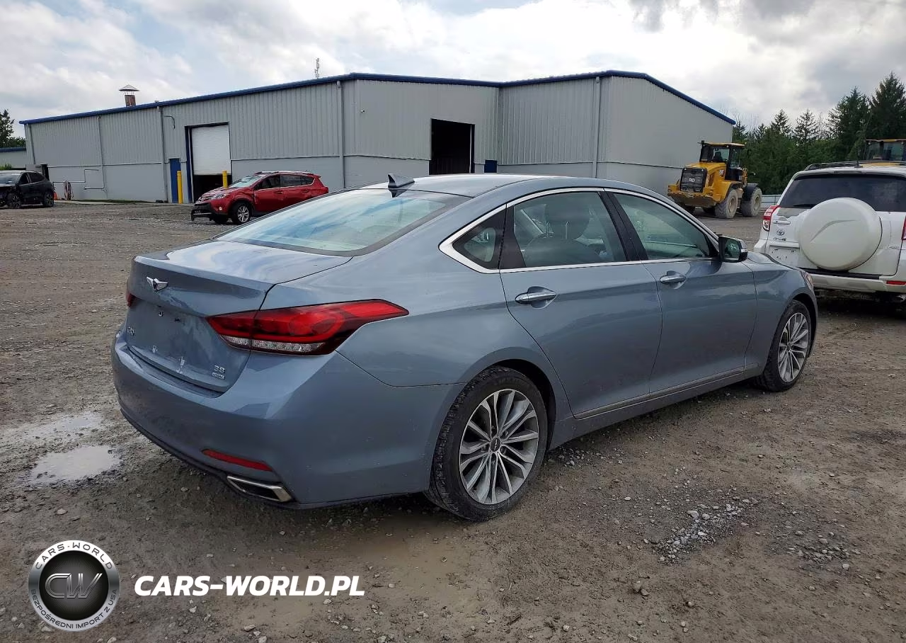 2017 Genesis G80 3.8 VIN:KMHGN4JE8HU191815 - 3
