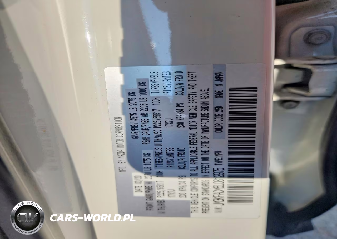 2020 Mazda Cx-5 Touring VIN:JM3KFACM6L0812975 - 14