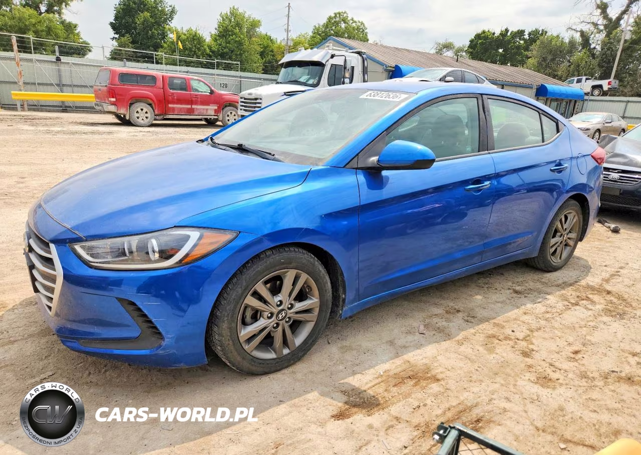 2018 Hyundai Elantra Sel VIN:5NPD84LF0JH244530 - 1