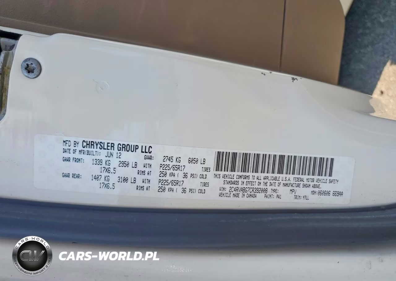 2012 Volkswagen Routan Se VIN:2C4RVABG7CR392008 - 13