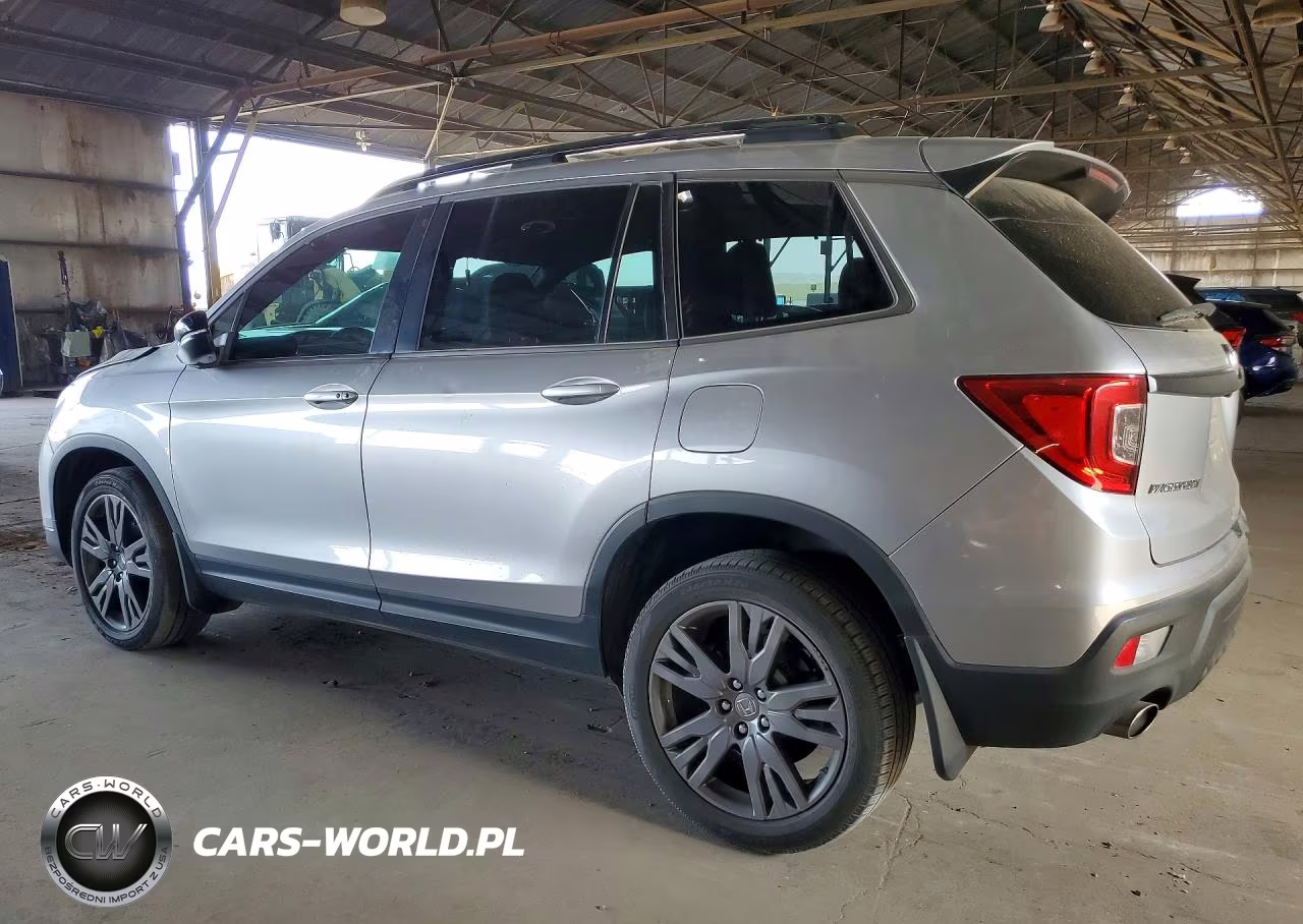 2019 Honda Passport Exl VIN:5FNYF8H50KB015635 - 2