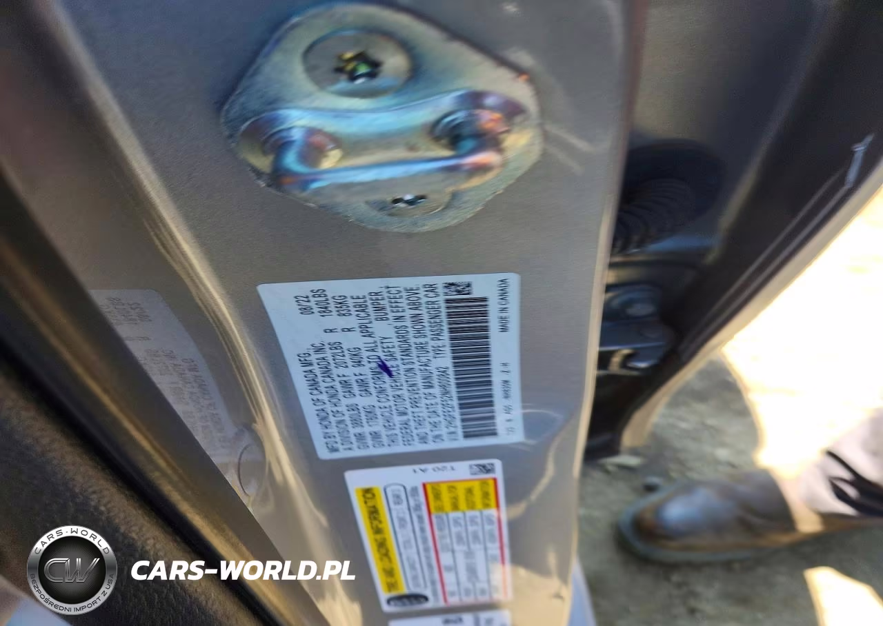 2022 Honda Civic Sport VIN:2HGFE2F52NH600842 - 12