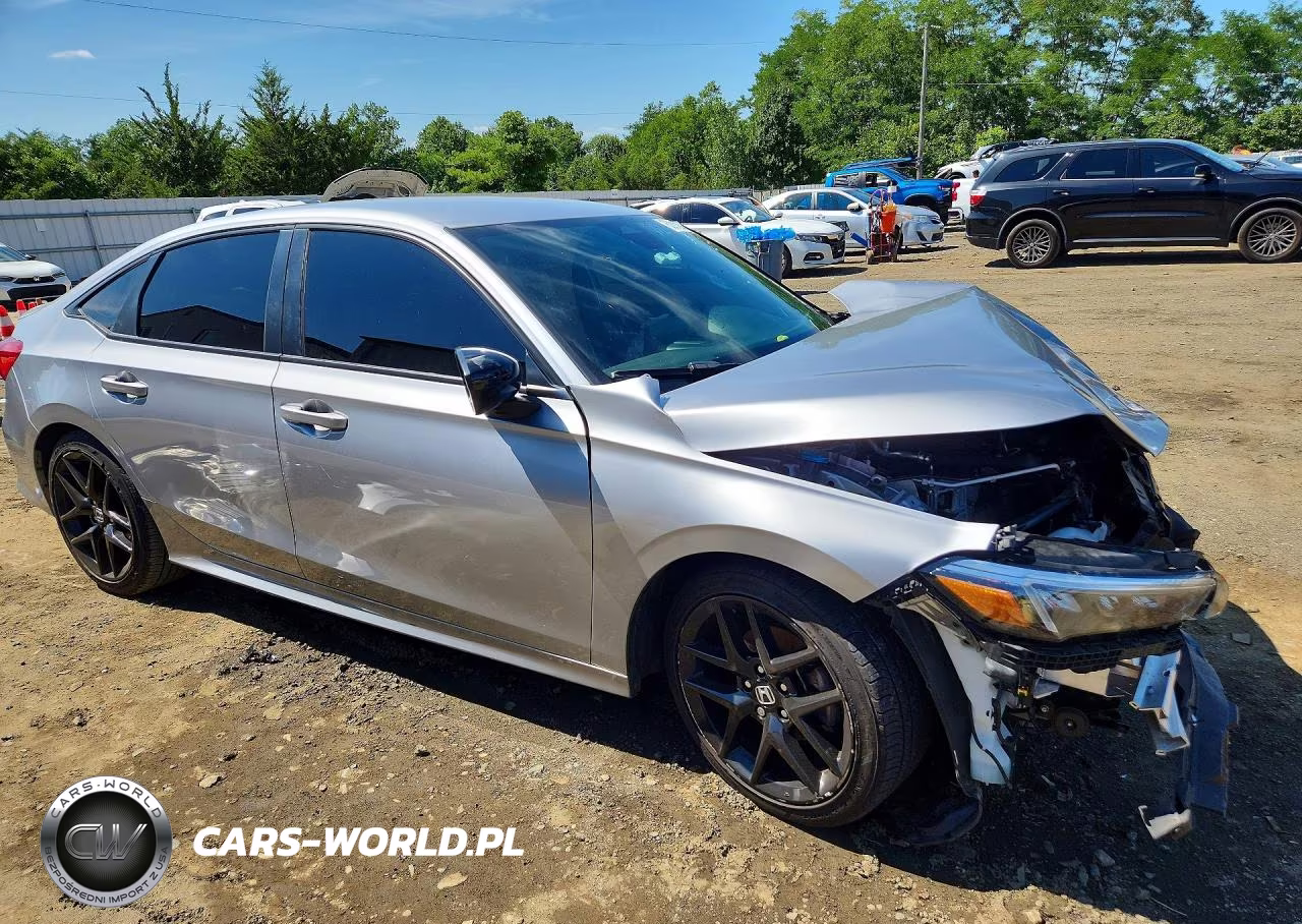 2022 Honda Civic Sport VIN:2HGFE2F52NH600842 - 4