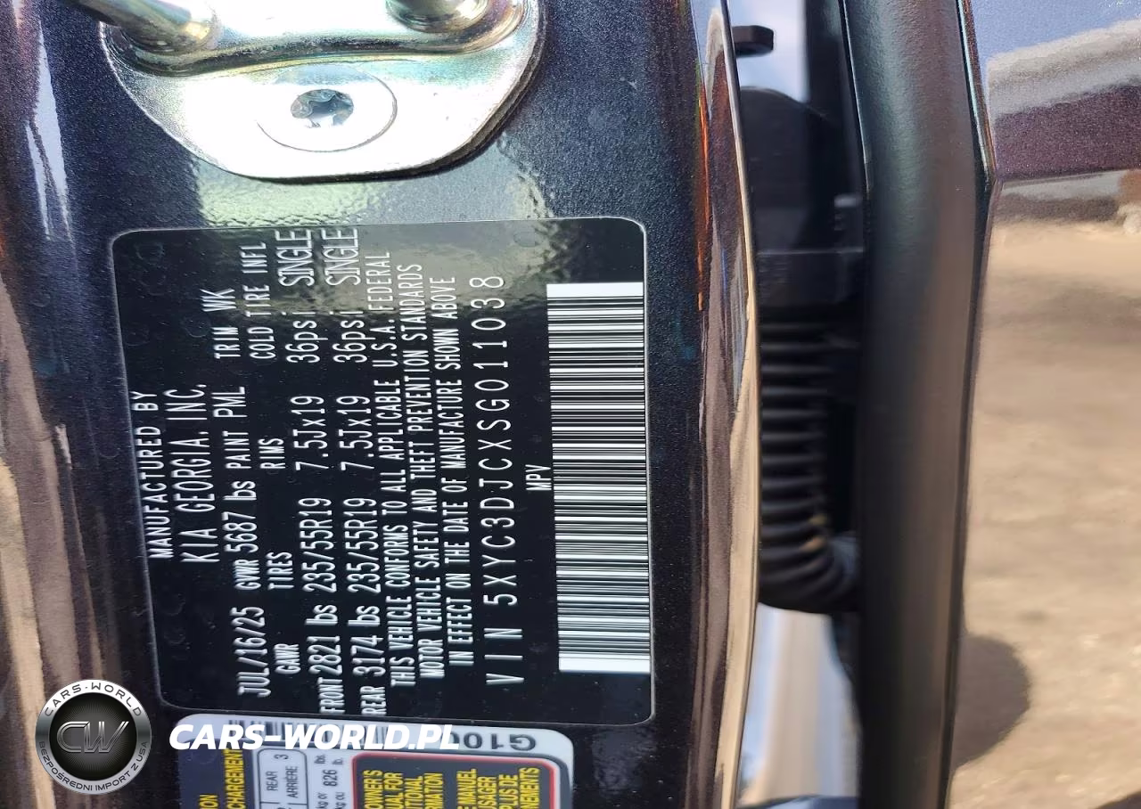 2025 Kia Ev6 Light Long Range VIN:5XYC3DJCXSG011038 - 14