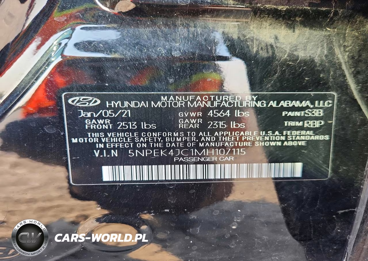 2021 Hyundai Sonata N Line VIN:5NPEK4JC1MH107115 - 12