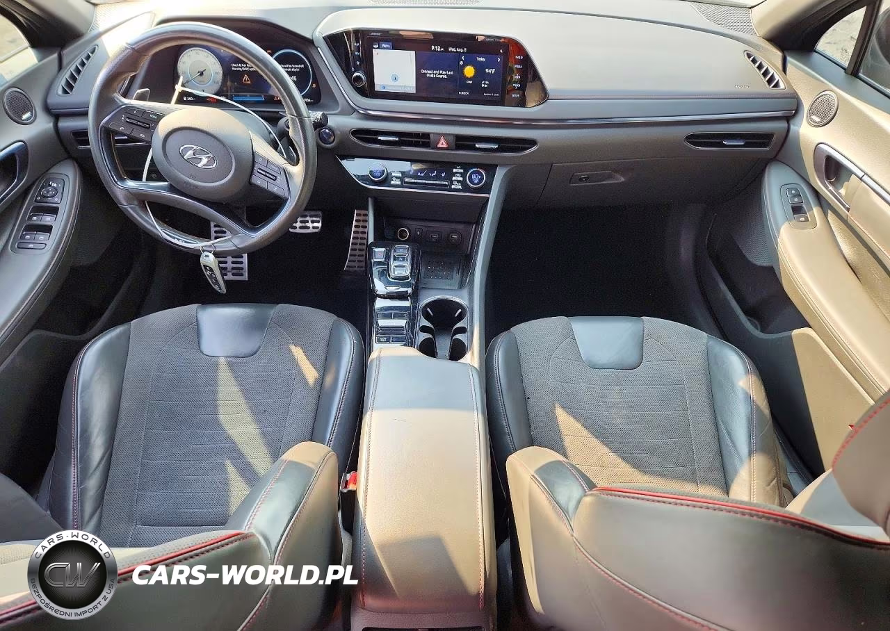 2021 Hyundai Sonata N Line VIN:5NPEK4JC1MH107115 - 8