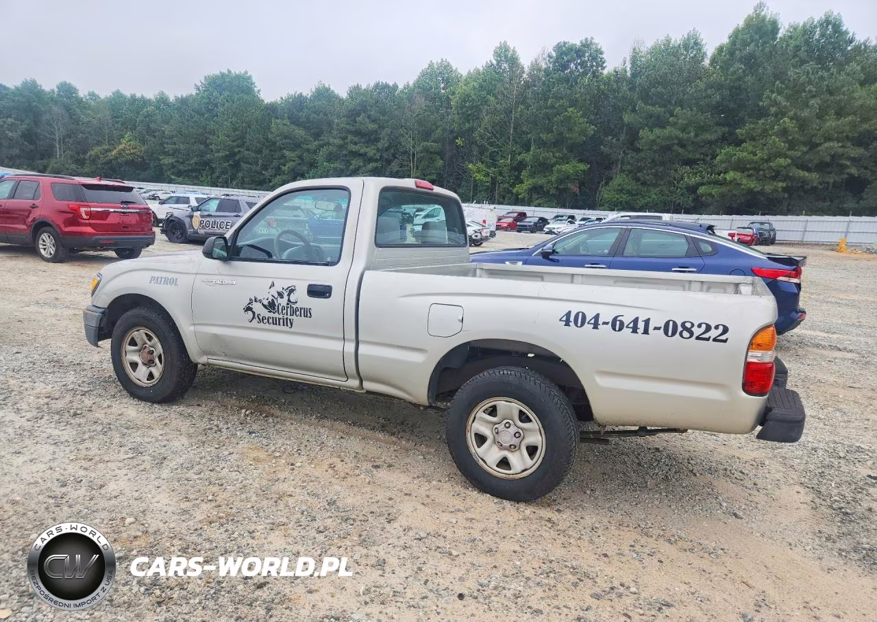 2001 Toyota Tacoma Base VIN:5TENL42N61Z828603 - 2