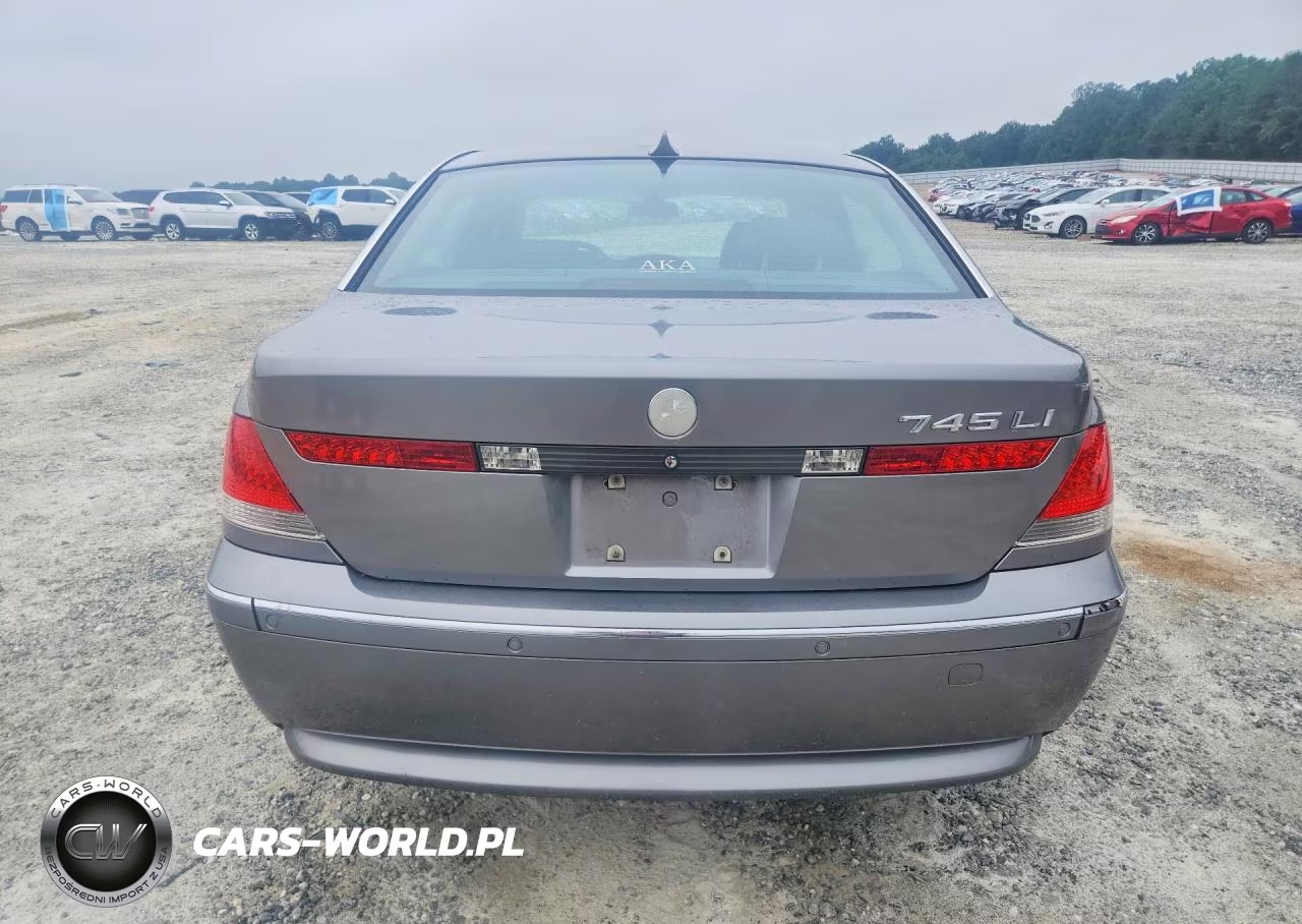 2004 BMW 745 Li VIN:WBAGN63414DS50215 - 6