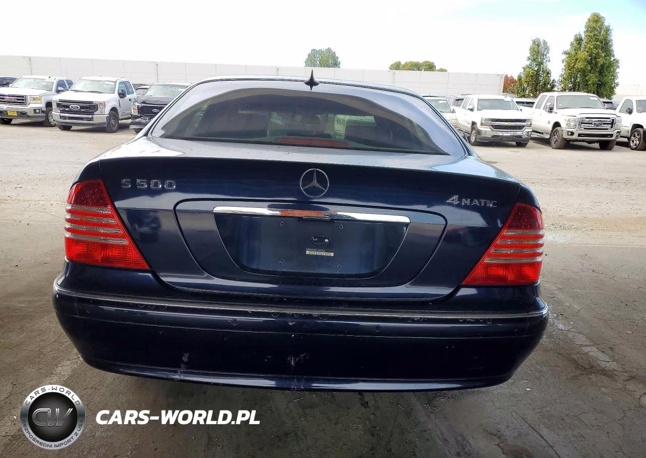 2005 Mercedes-Benz S 500 4Matic VIN:WDBNG84J65A449735 - 6