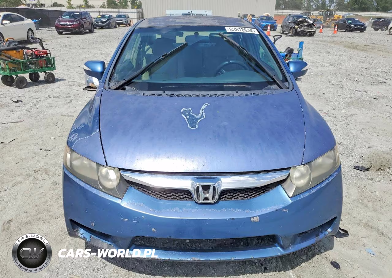 2010 Honda Civic Hybrid VIN:JHMFA3F27AS001555 - 5