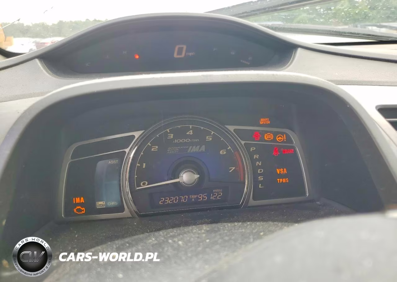 2010 Honda Civic Hybrid VIN:JHMFA3F27AS001555 - 9