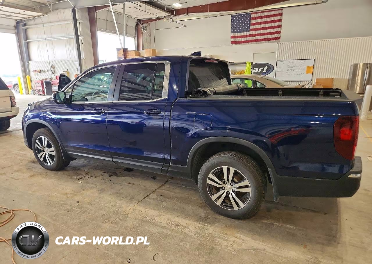 2017 Honda Ridgeline Rts VIN:5FPYK3F48HB038847 - 2