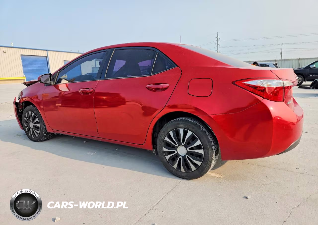 2016 Toyota Corolla Le VIN:5YFBURHE7GP418539 - 2