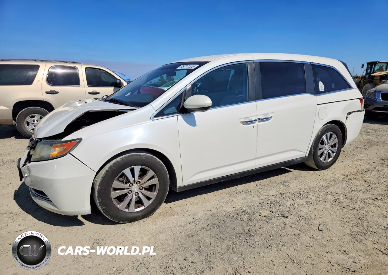 2014 Honda Odyssey Ex VIN:5FNRL5H46EB097197 - 1