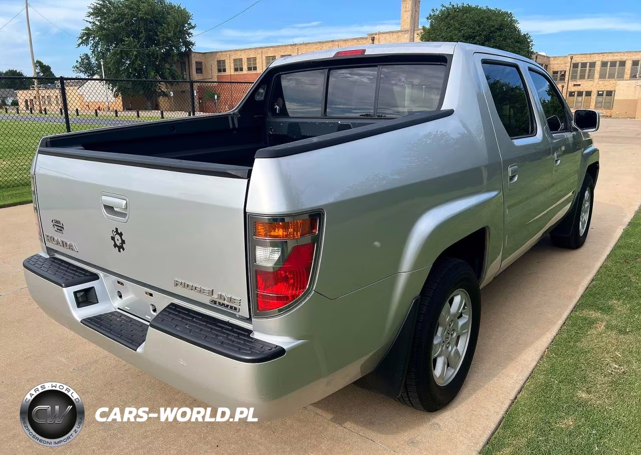 2007 Honda Ridgeline Rts VIN:2HJYK16477H508500 - 4