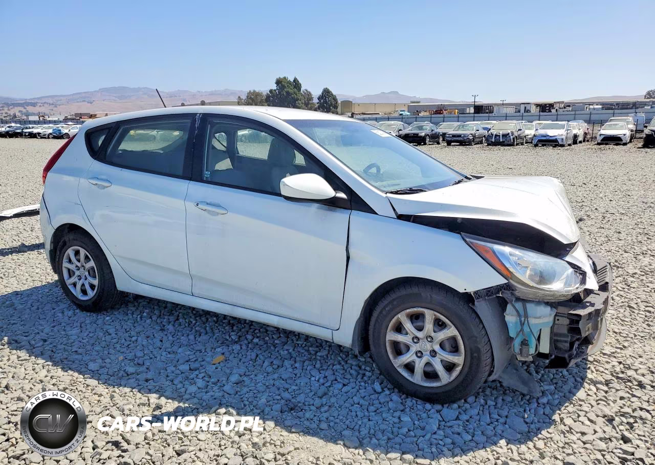 2014 Hyundai Accent Gs VIN:KMHCT5AE1EU174974 - 4