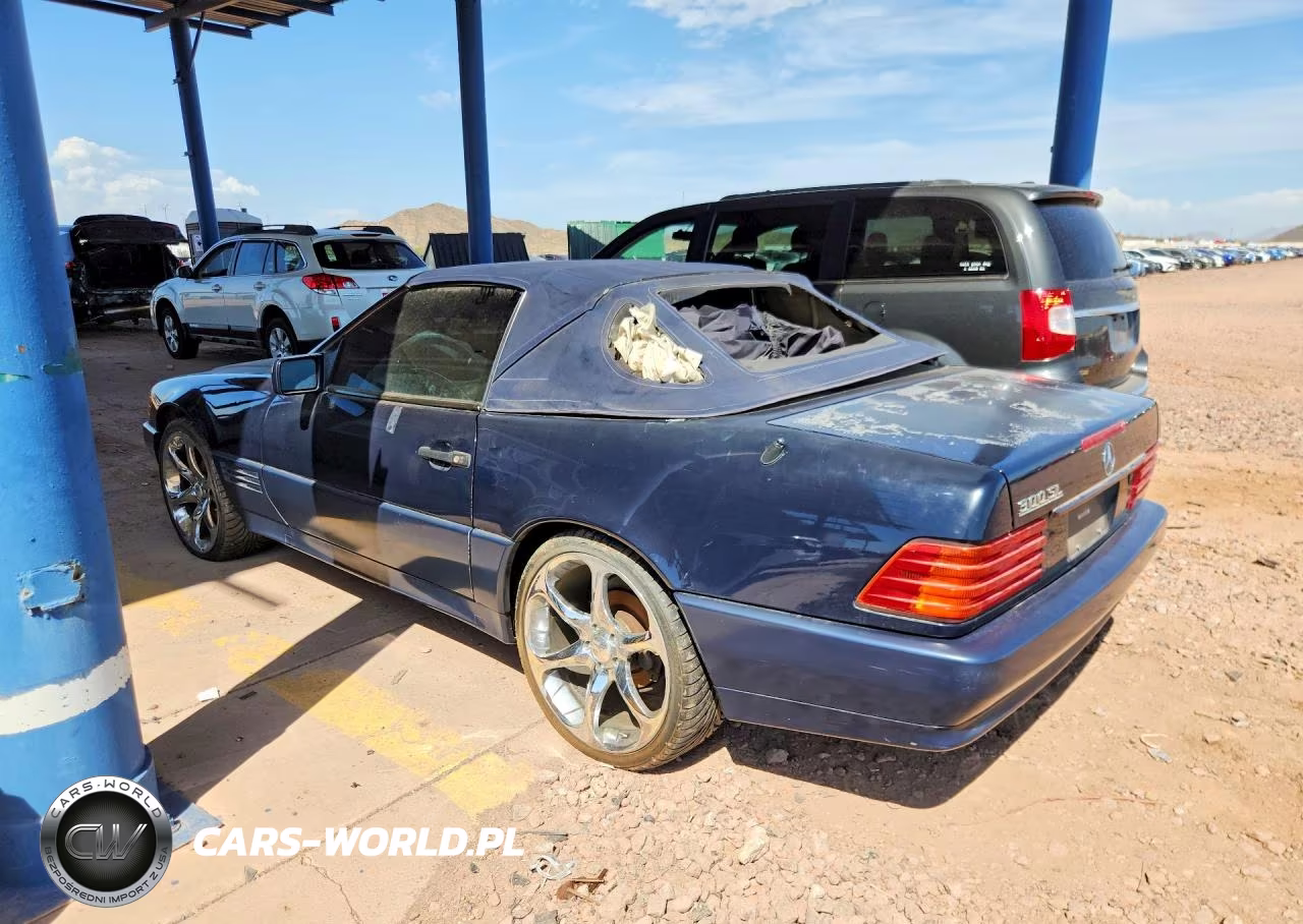 1993 Mercedes-Benz 300 Sl VIN:WDBFA61E4PF070966 - 2