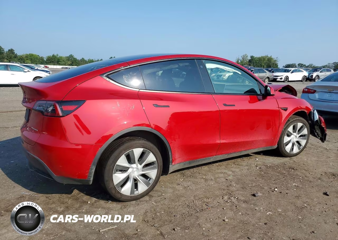 2023 Tesla Model Y VIN:7SAYGDEE1PF702613 - 3