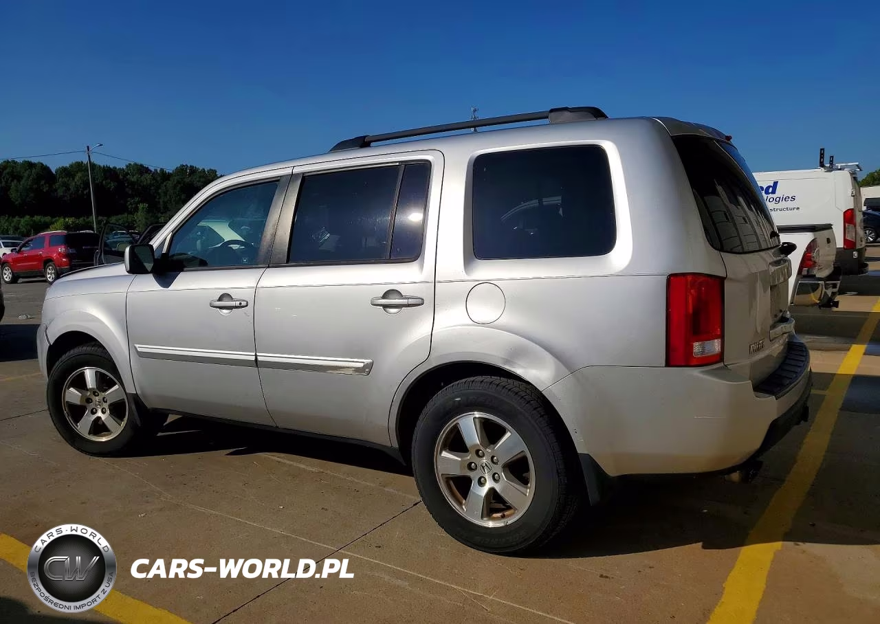 2011 Honda Pilot Exl VIN:5FNYF4H62BB040277 - 2