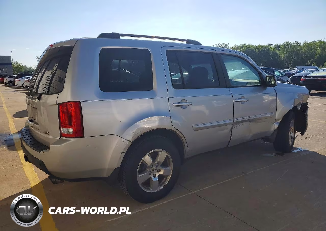 2011 Honda Pilot Exl VIN:5FNYF4H62BB040277 - 3