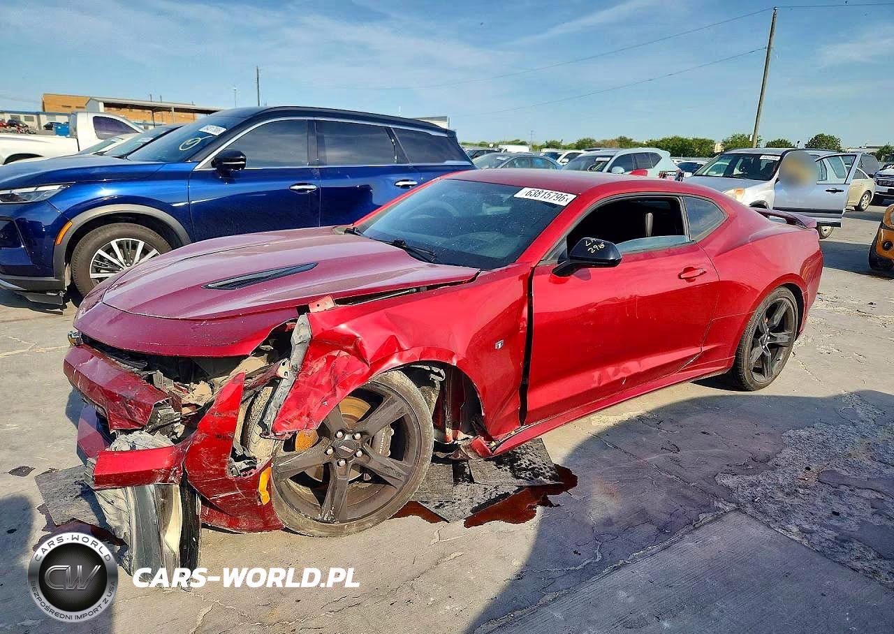 2016 Chevrolet Camaro Ss VIN:1G1FG1R72G0169743 - 1