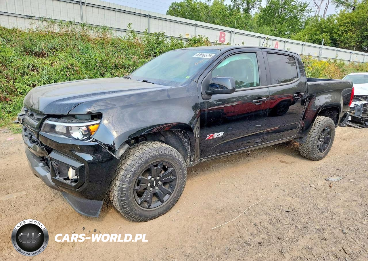 2021 Chevrolet Colorado Z71 VIN:1GCGTDEN6M1184250 - 1