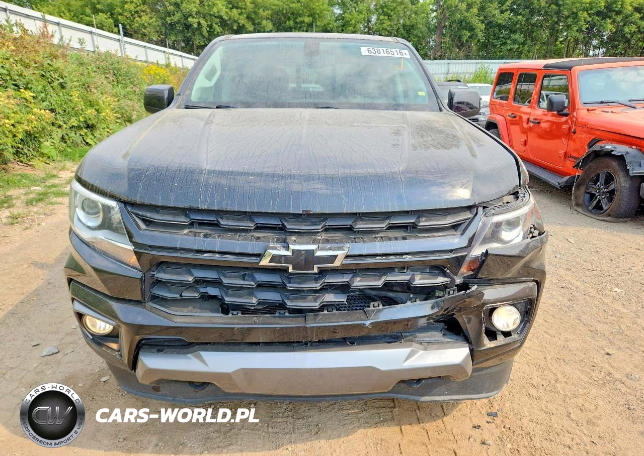 2021 Chevrolet Colorado Z71 VIN:1GCGTDEN6M1184250 - 5