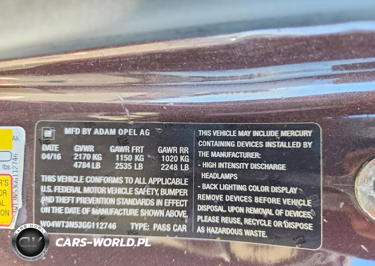 2016 Buick Cascada Premium VIN:W04WT3N53GG112746 - 13