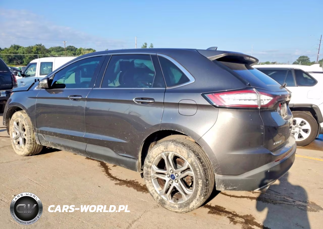 2017 Ford Edge Titanium VIN:2FMPK4K97HBC03419 - 2