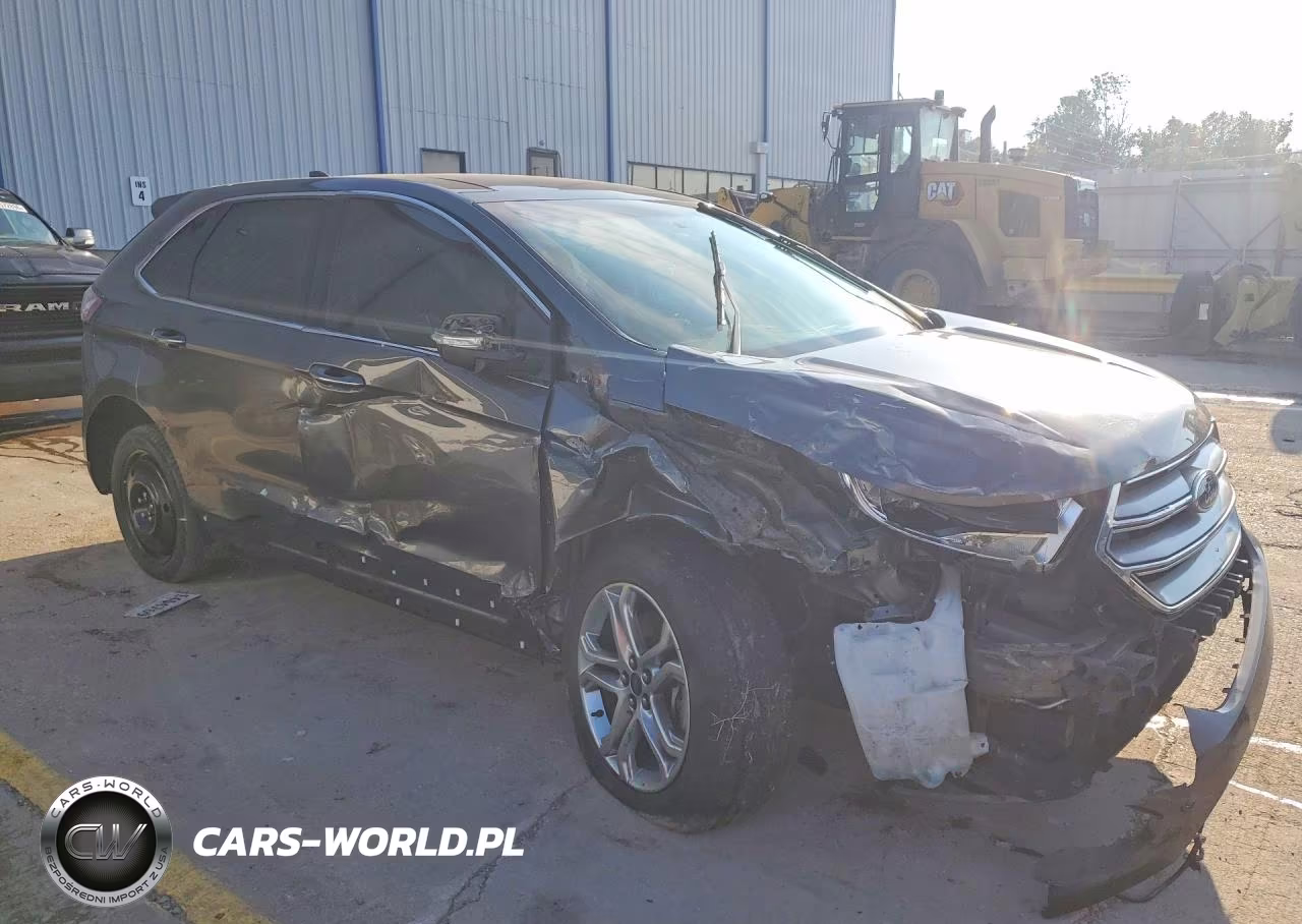 2017 Ford Edge Titanium VIN:2FMPK4K97HBC03419 - 4