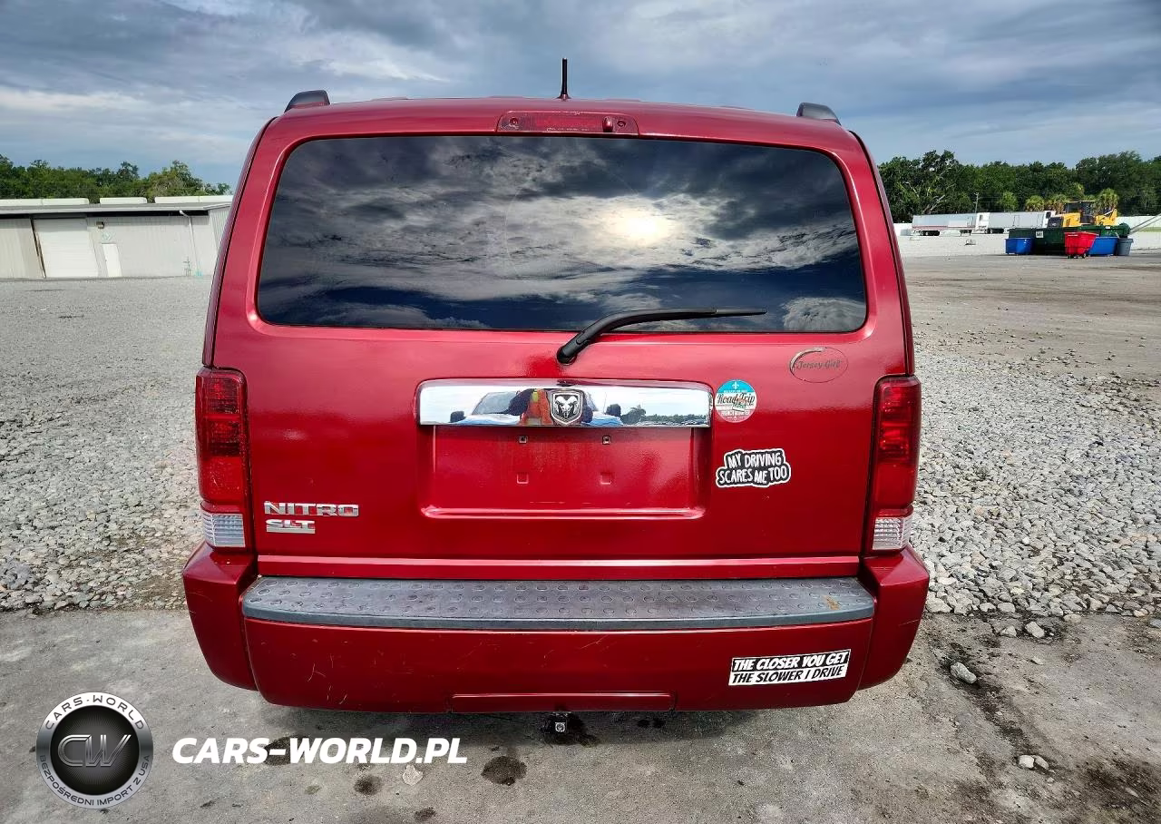 2007 Dodge Nitro Slt VIN:1D8GT58K07W666230 - 6