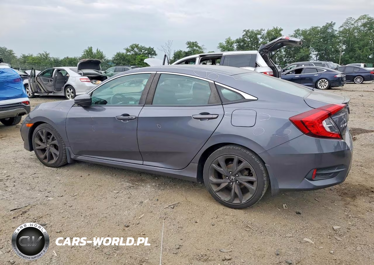 2020 Honda Civic Sport VIN:2HGFC2F84LH566352 - 2